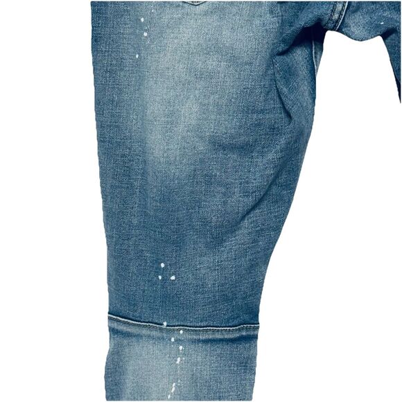 Smoke Rise Jeans Men's 34X34 (33.5") Distressed Destroyed Streetwear Stretch - Picture 13 of 16